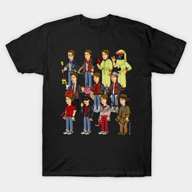 1885-2015 T-Shirt by LuieBCartoons